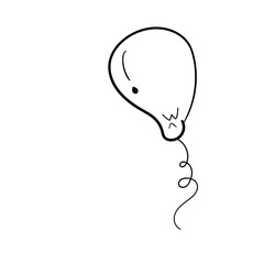 cute balloon party decoration