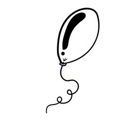 cute balloon party decoration