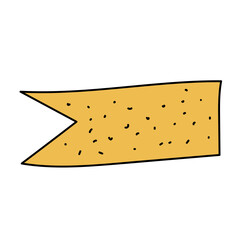 ribbon tape banner icon