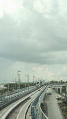 railway in the city