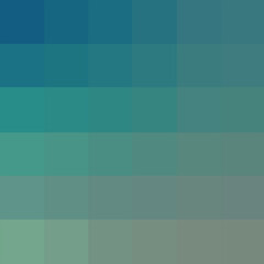 squares in chromatic sequence blue color.