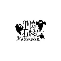 My first Halloween T-shirt design