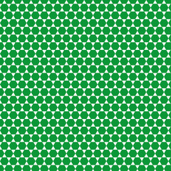 Colorful green abstract pattern with minimalist geometric pattern and background