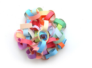 A paper chains decoration