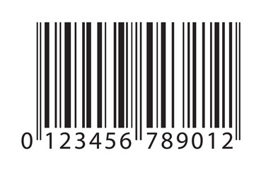 barcode isolated on white background