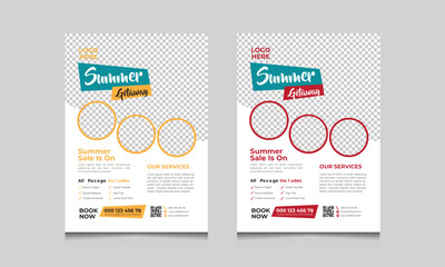 Travel Flyer Design, Travel flyer Template, Flyer, Leaflet, Flyer Design.