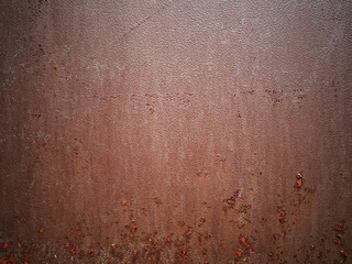 Abstract texture background. Brown metal background with traces of rust. Design element