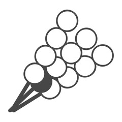 Grilled meatballs icon