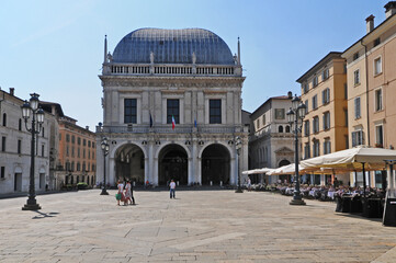Brescia, Piazza della Loggia - Palazzo della Loggia