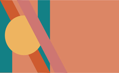 Abstract shape Business card background templates