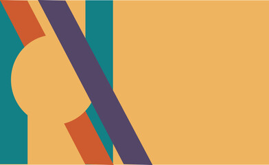 Abstract shape Business card background templates