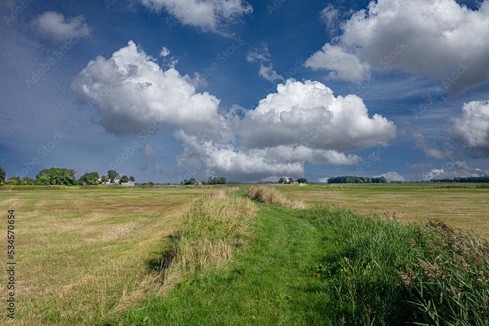 Poster Schokland, Flevoland province, The Netherlands