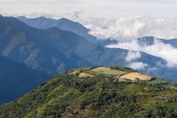 Beautiful mountain landscape in Taitung of Taiwan