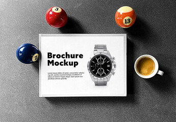 Horizontal Brochure Mockup