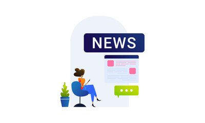 person holding a phone and news message