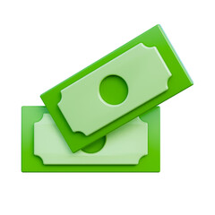 Money 3d illustration icon