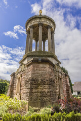The Robert Burns Monument and at Brig O Doon, Alloway, Ayr, Ayrshire. Scotland