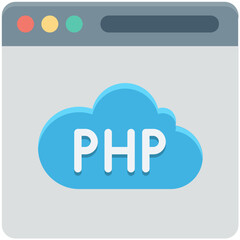 Php Colored Vector Icon