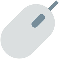Computer Mouse Colored Vector Icon