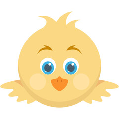 Chicken Colored Vector Icon
