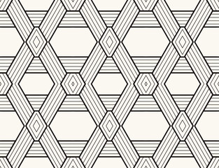 Geometric Japanese seamless pattern 
Patterns, backgrounds and wallpapers for your design. Textile ornament. vector illustration
