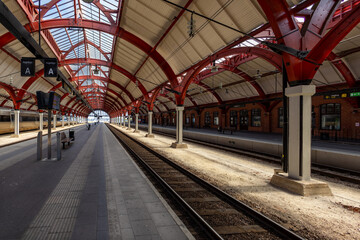 Obraz na płótnie Canvas railway station