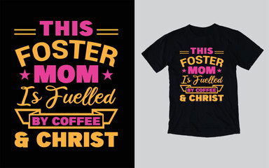 Mothers day love mom typography t-shirt design