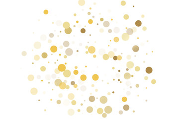 Gold glitter confetti, great design for any purpose. Party decor.