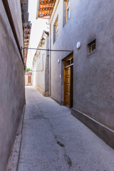Obraz premium narrow streets in Tashkent Uzbekistan