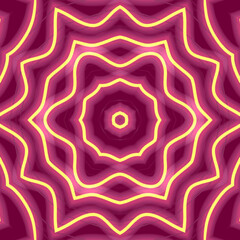 Abstract kaleidoscope background. Beautiful kaleidoscope seamless pattern. Multicolor mosaic texture. Seamless kaleidoscope texture. Unique kaleidoscope design