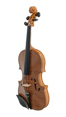 Fototapeta na wymiar classical violin on a white background. 3d rendering.