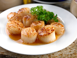 Pan Seared Scallops