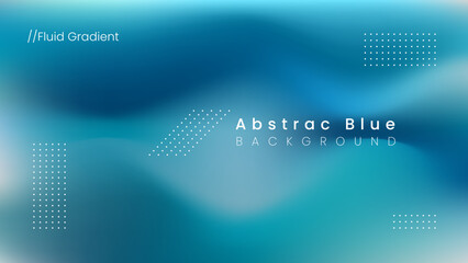 Abstract background with blue blurred gradients