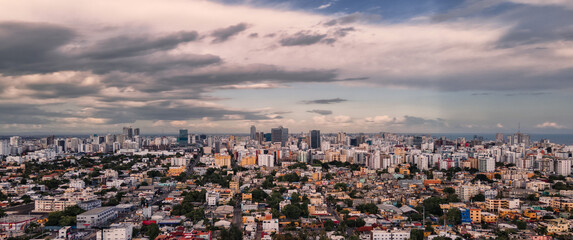 Caribbean City from Air