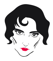 Portrait of woman