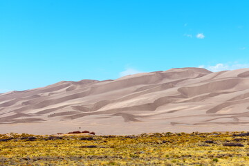 landscape in the desert