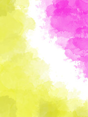 Watercolor stains abstract background, with copy space area.
