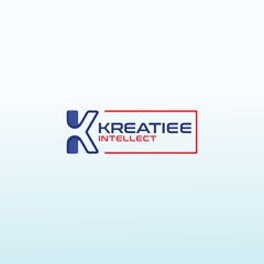 The K or creative vector logo design