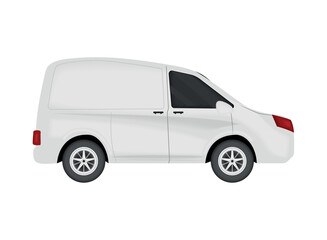 mockup van car