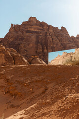 Fototapeta premium mirrors in the saudi arabian desert