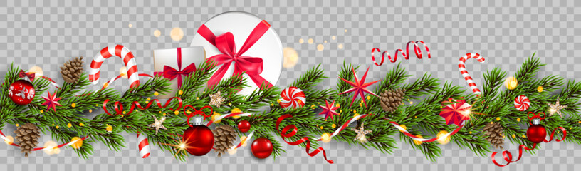 Winter holiday banner