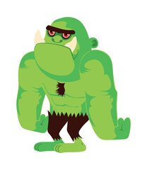 Obraz premium halloween monster character