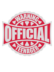 warning official teenager Zitat 