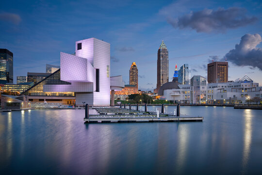 Cleveland & Blue Hour