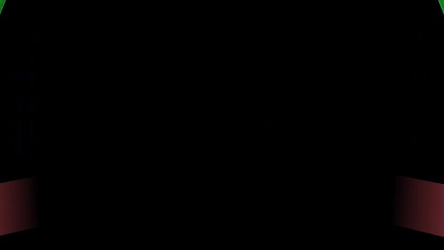 Spotlighted sao tome and principe flag curtain opens with transparent background, video with alpha channel