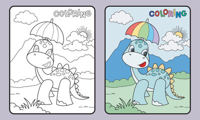 learn coloring for kids and elementary school.