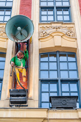 Architecture detail in Lille, France