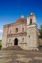 Fototapeta na wymiar San Pablo Church at Mitla, Oaxaca, Mexico