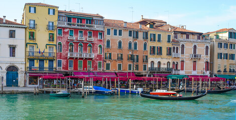 Traditonal architecture along the Grand Canal in Venice © tristanbnz