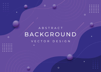 Minimal fluid background design with curve shapes